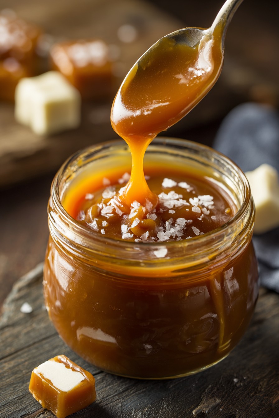 5 Minute Salted Caramel Sauce