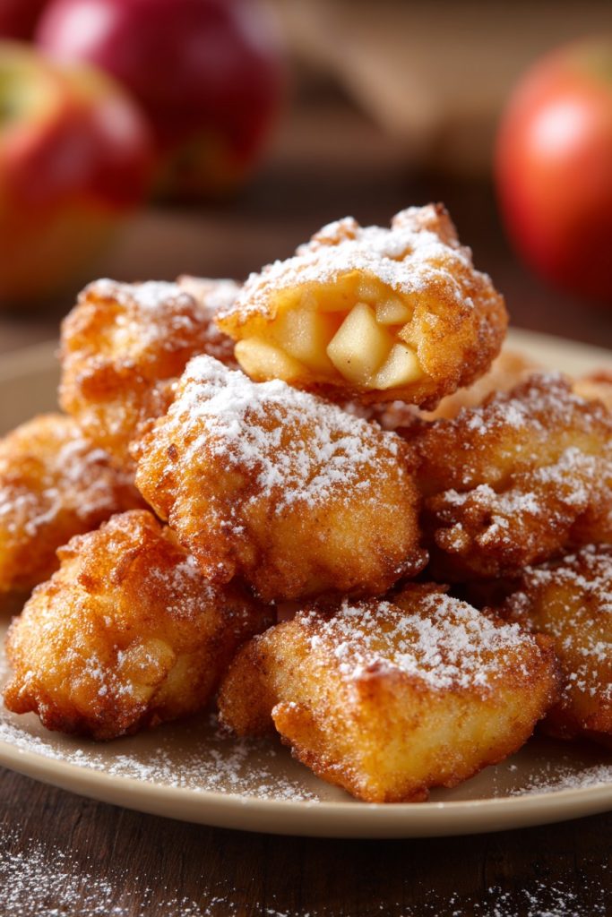 Apple Fritter Bites Recipe: Bite-Sized Bliss