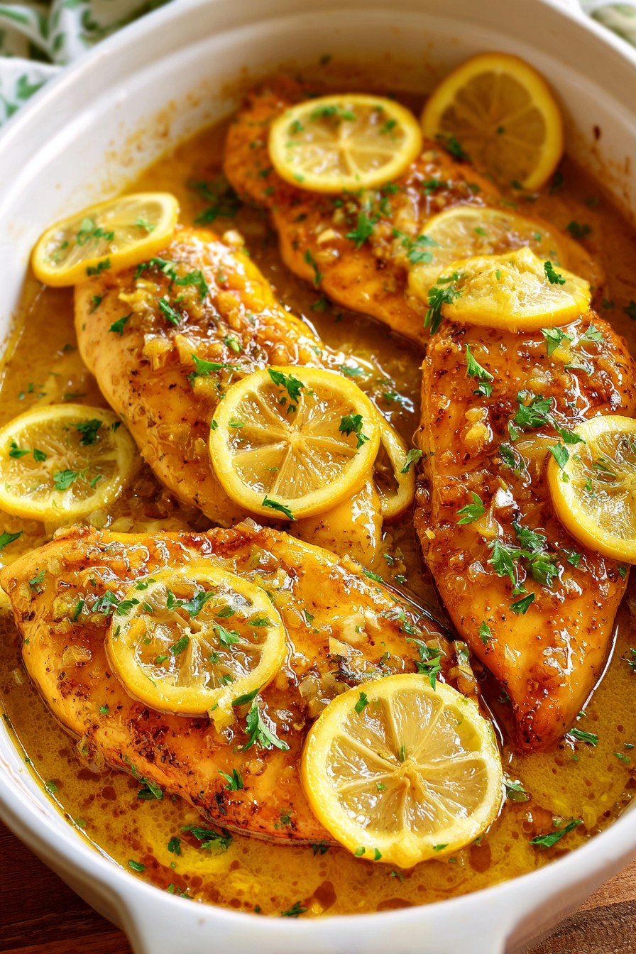 Baked Lemon Butter Chicken