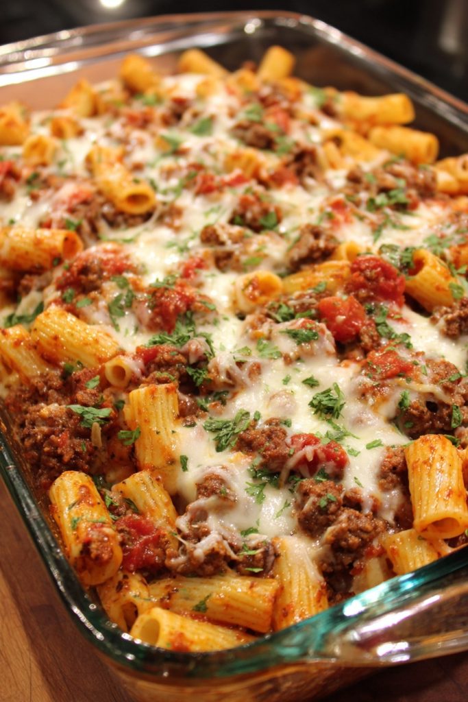 Baked Rigatoni Meat Sauce: A Comfort Food Classic