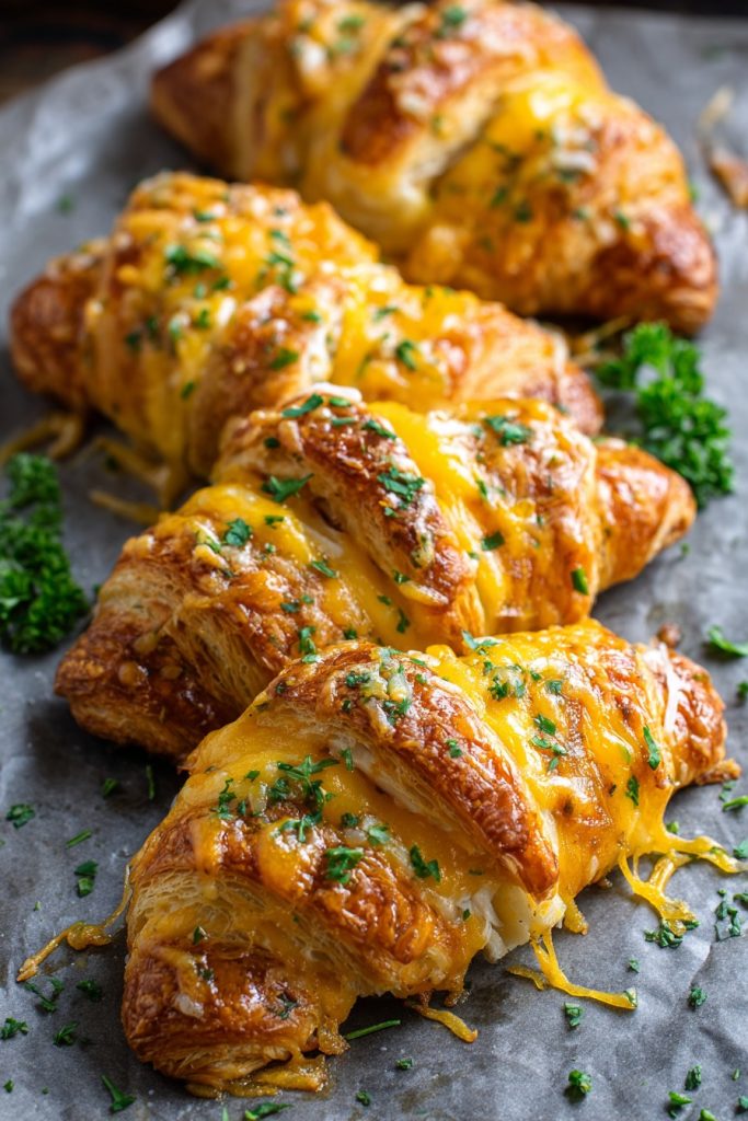 Baked Turkey Cheese Croissant: A Flaky, Cheesy Delight