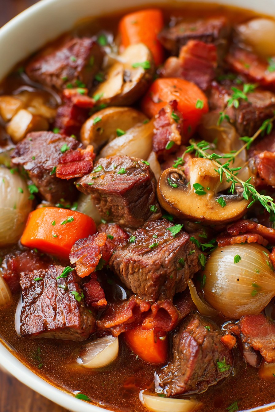 Beef Bourguignon