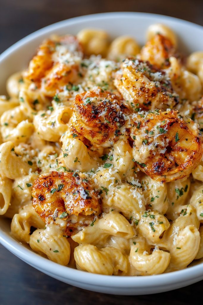 Blackened Shrimp Cavatappi: A Spicy Pasta Delight