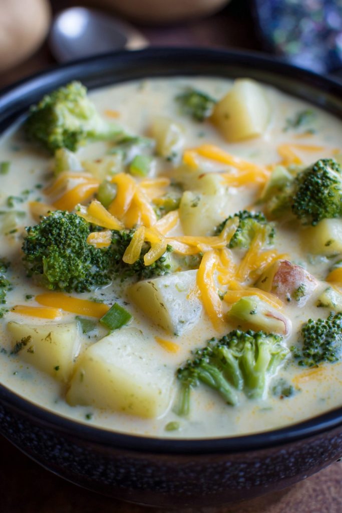 Broccoli Potato Cheese Soup: A Comforting Bowl of Goodness