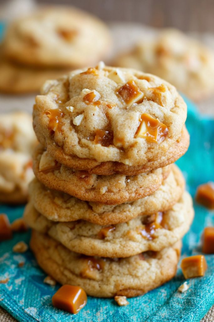 Caramel Apple Cinnamon Cookies: A Fall Favorite