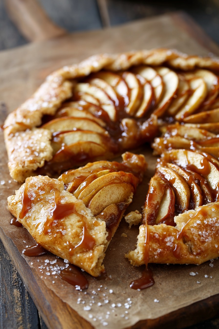 Caramel Apple Galette