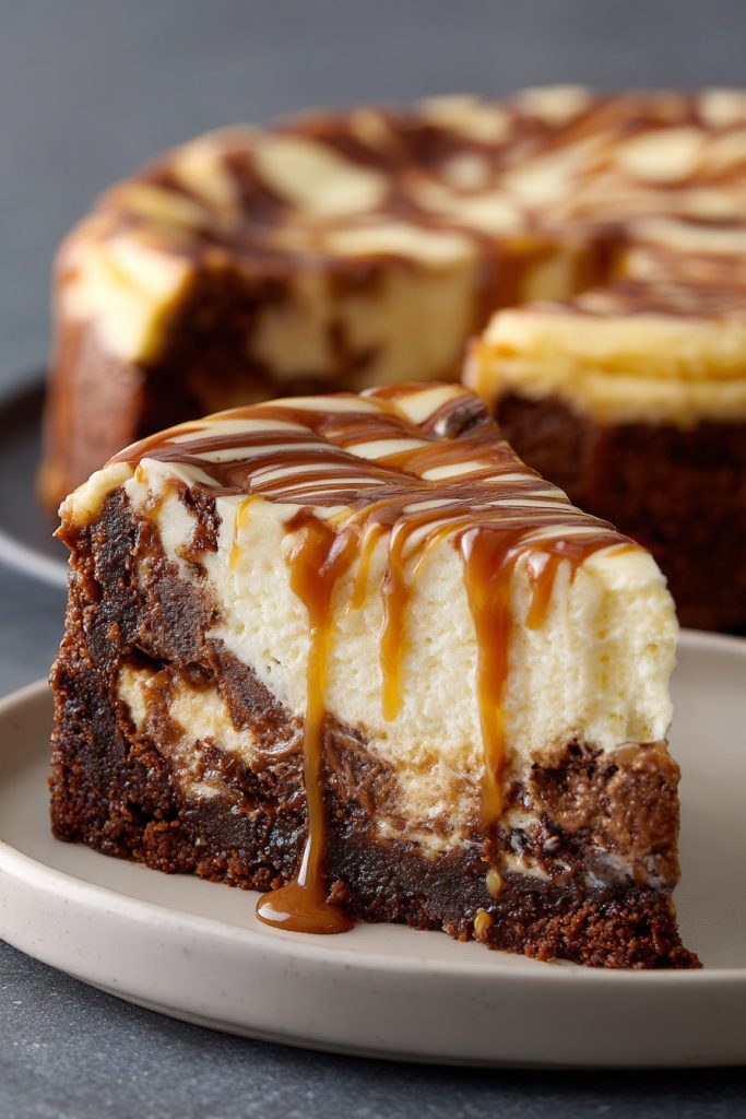 Caramel Brownie Cheesecake: A Decadent Dessert Dream
