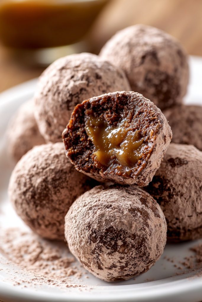 Caramel Brownie Truffles Recipe: A Decadent Delight