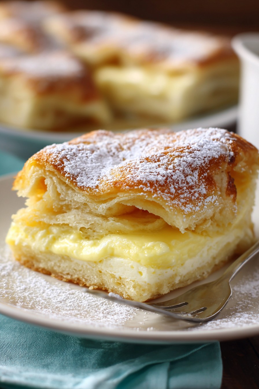 Cheesecake Crescent Roll Casserole Recipe