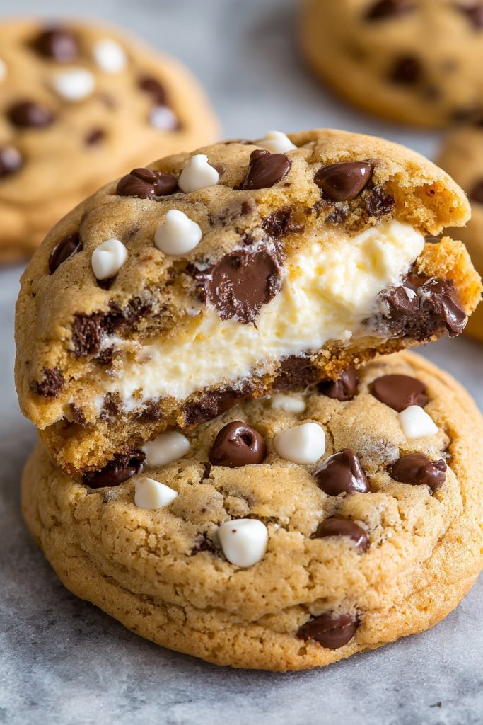 Cheesecake Stuffed Chocolate Chip Cookies: The Ultimate Dessert Mashup
