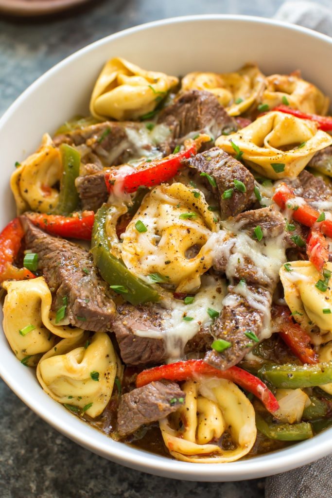Cheesesteak Tortellini: A Philly Twist on Italian Classic