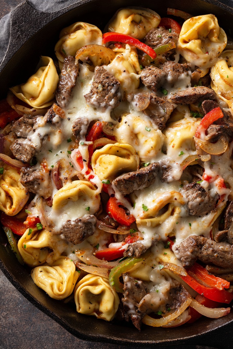 Cheesesteak Tortellini