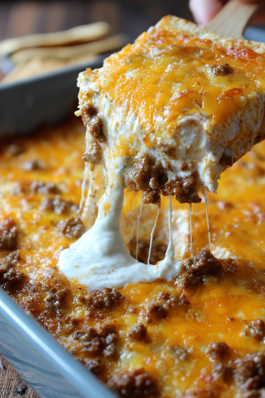 Cheesy Beef Dip