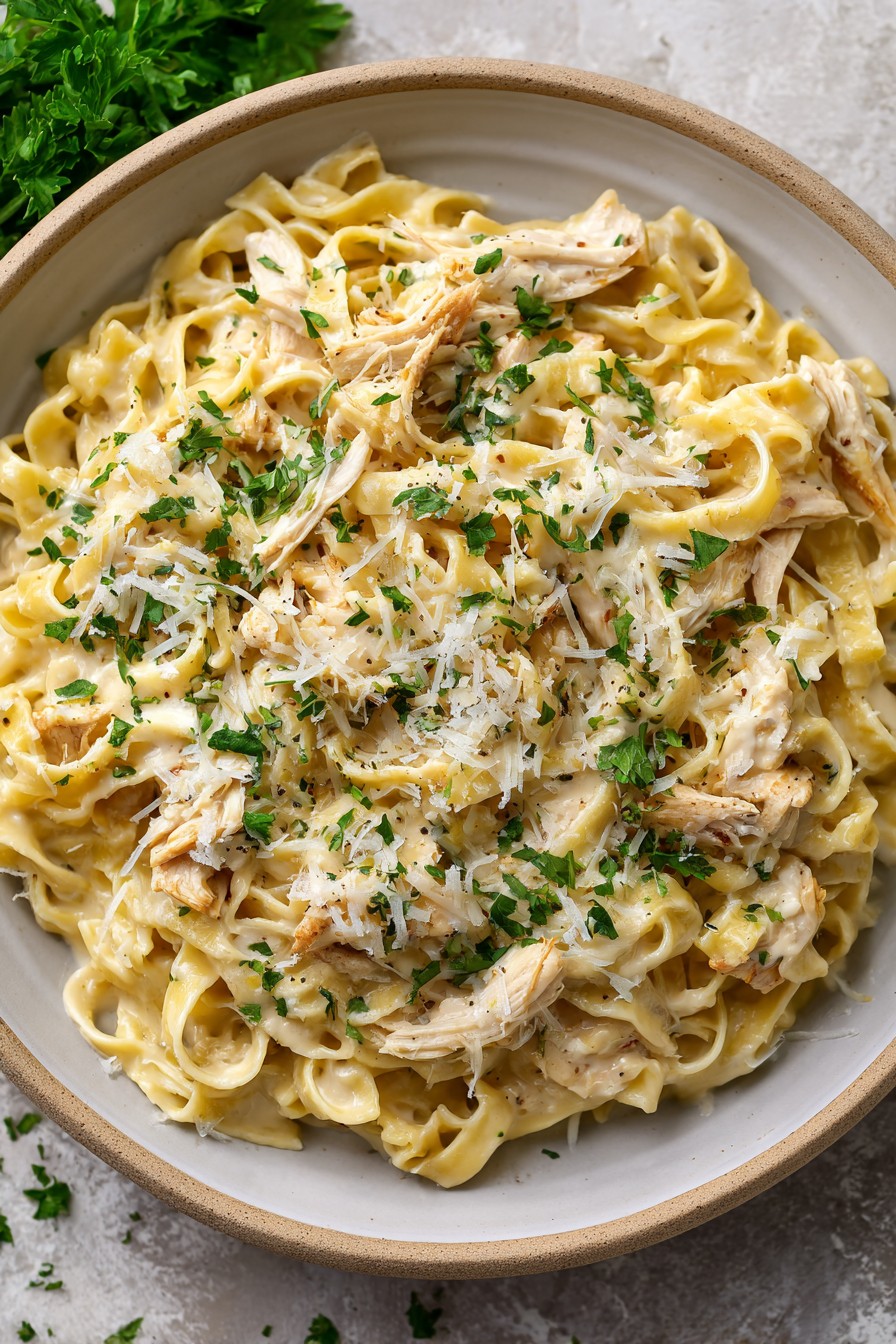 Chicken Buttered Noodles