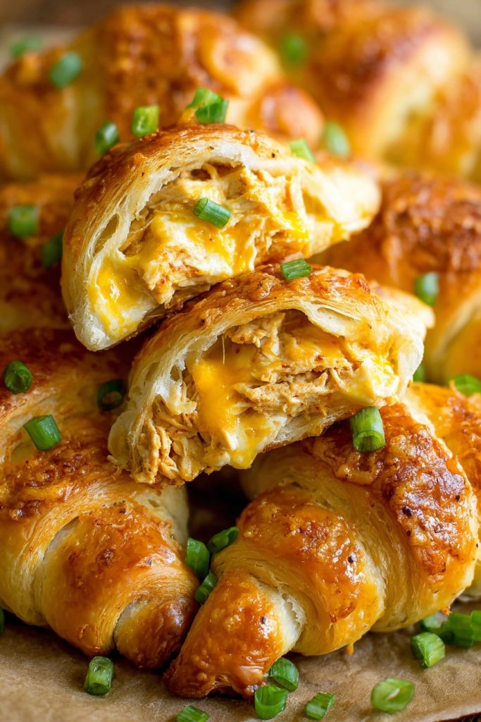 Chicken Stuffed Crescent Rolls: A Flaky, Cheesy Delight