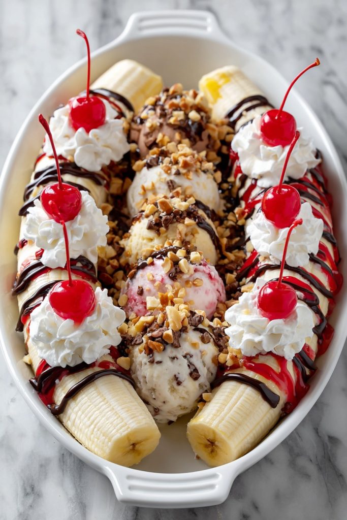 Childhood Banana Split: A Nostalgic Treat That Never Gets Old