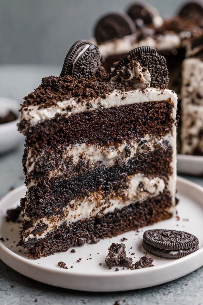 Decadent Chocolate Oreo Cake: A Crunchy, Creamy Dream