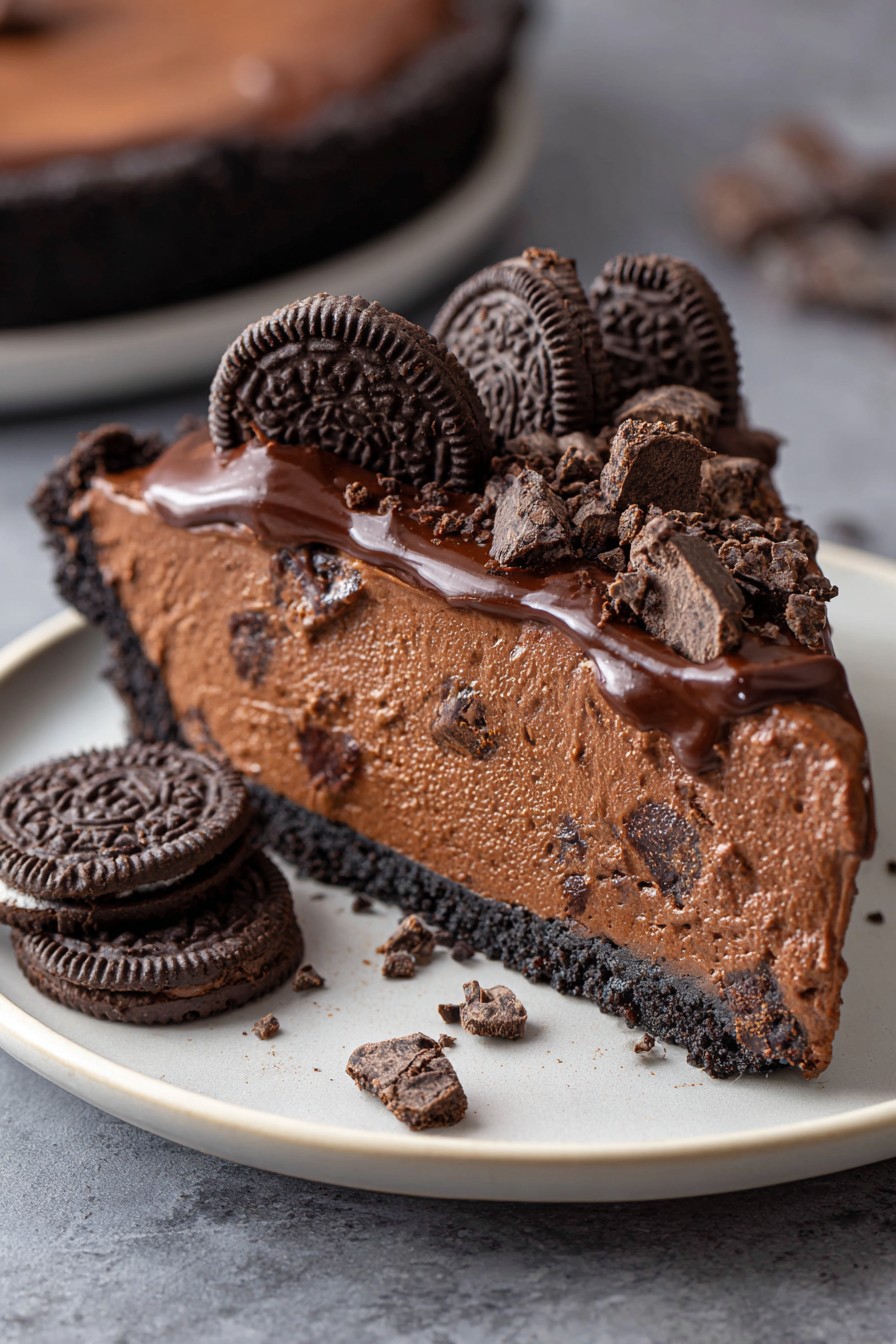Chocolate Oreo Pie
