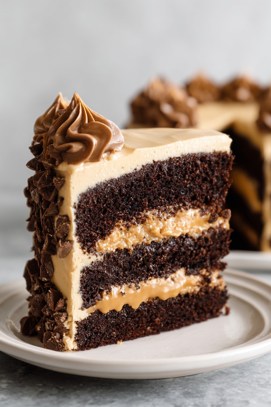 Chocolate Peanut Butter Cake
