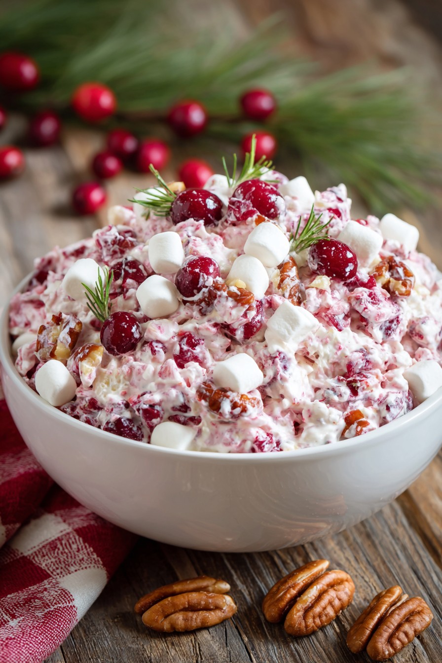 Cranberry Fluff Salad