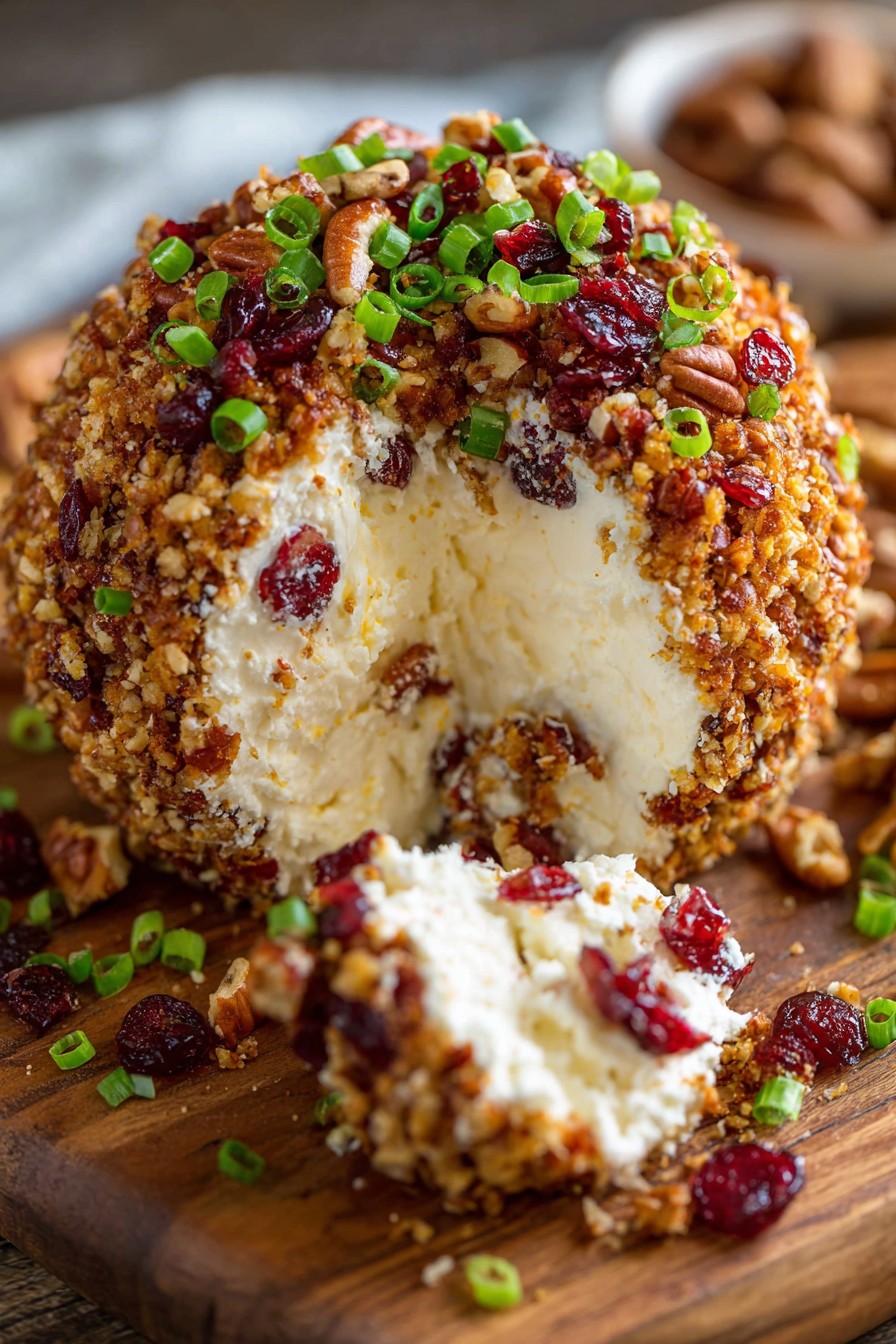 Cranberry Pecan Cheese Ball