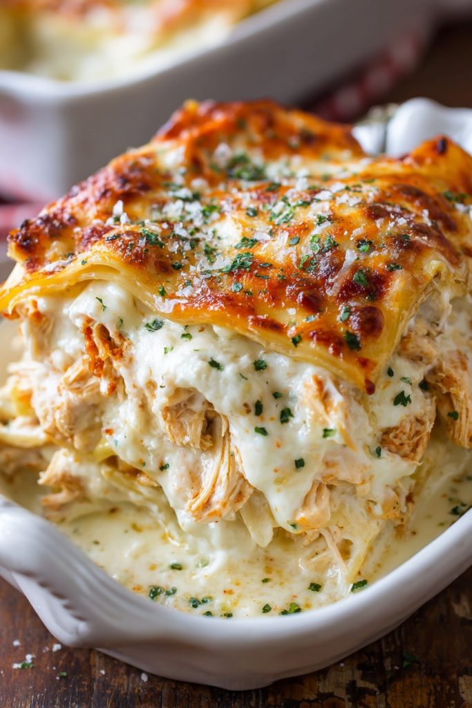 Creamy Chicken Lasagna: A Twist on the Classic Comfort Food