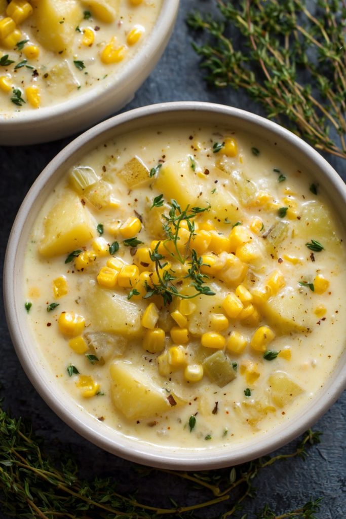 Creamy Corn Chowder: A Bowl of Comfort in Every Spoonful