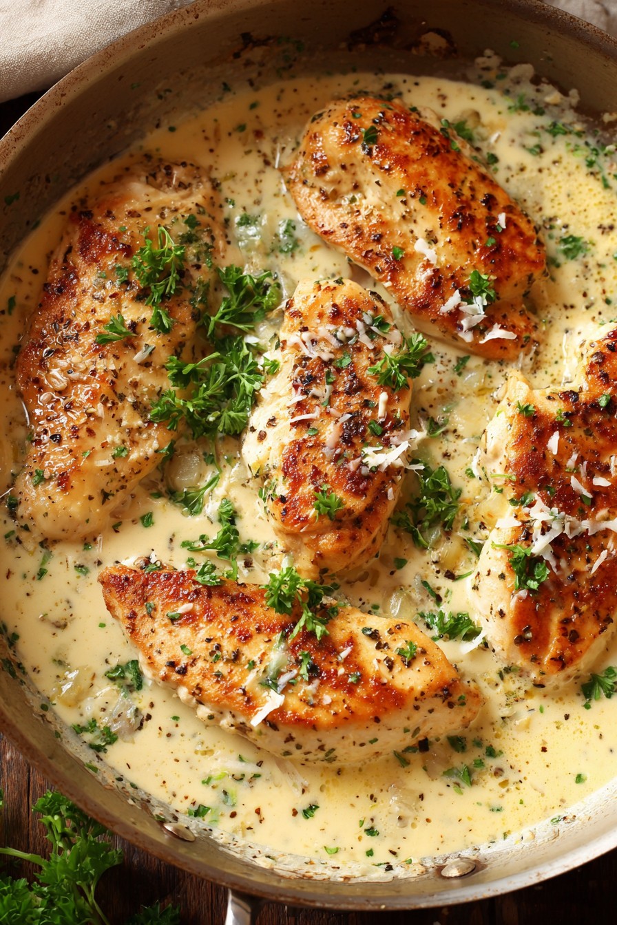 Creamy Garlic Chicken