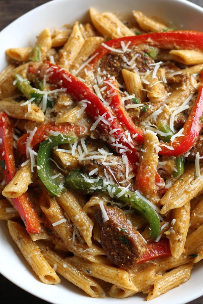 Creamy Rasta Pasta Recipe: A Jamaican-Italian Fusion Delight