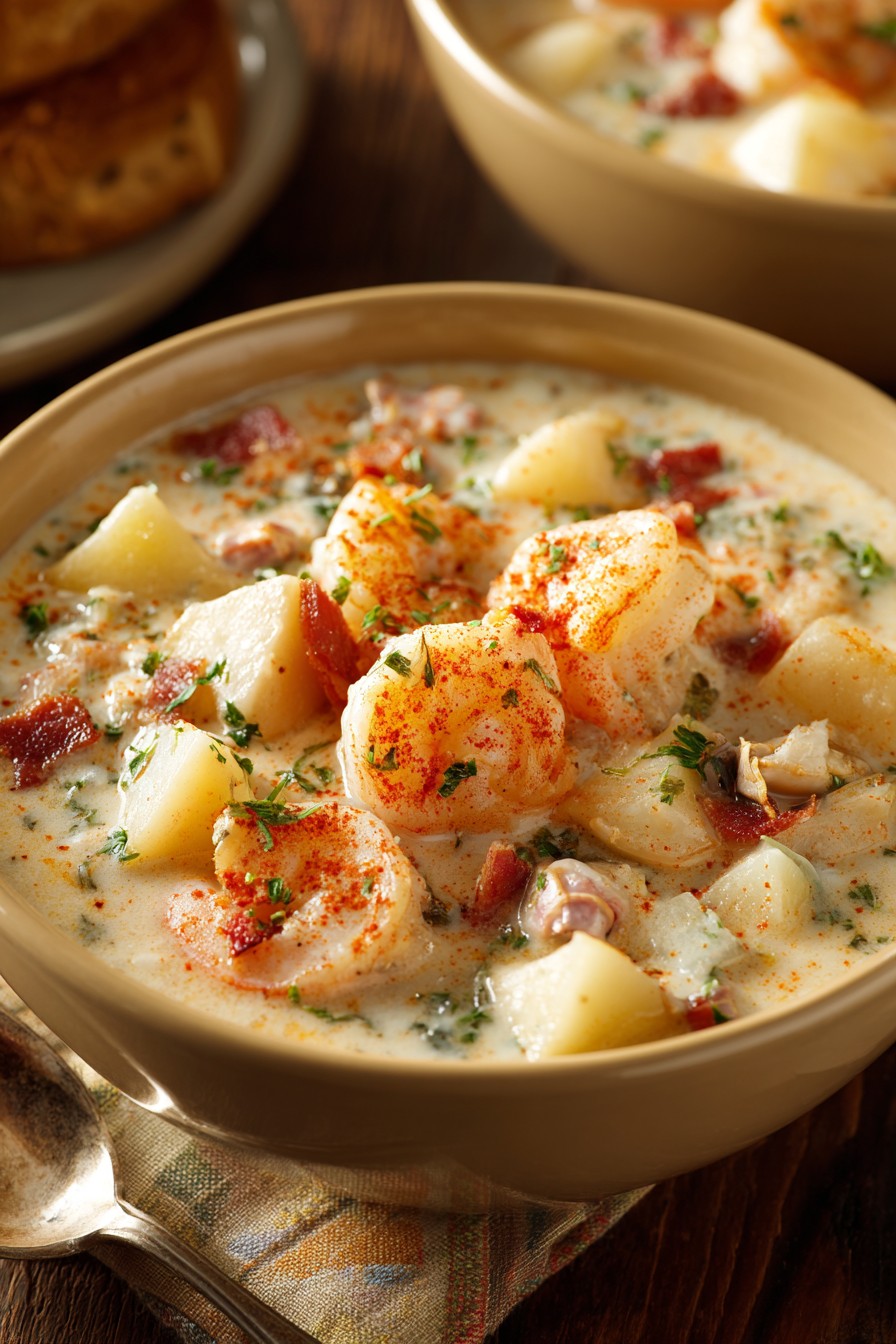 Creamy Seafood Chowder Recipe