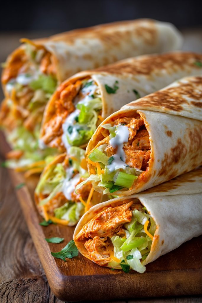 Crispy Buffalo Chicken Wraps: The Ultimate Game Day Snack