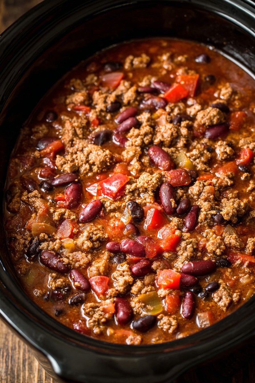 Crockpot Chili Recipe