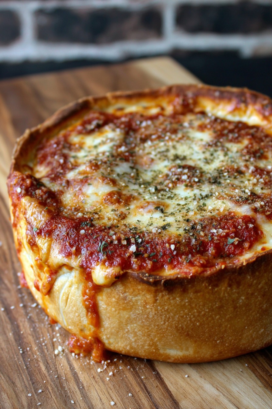 Deep Dish Pizza Pie