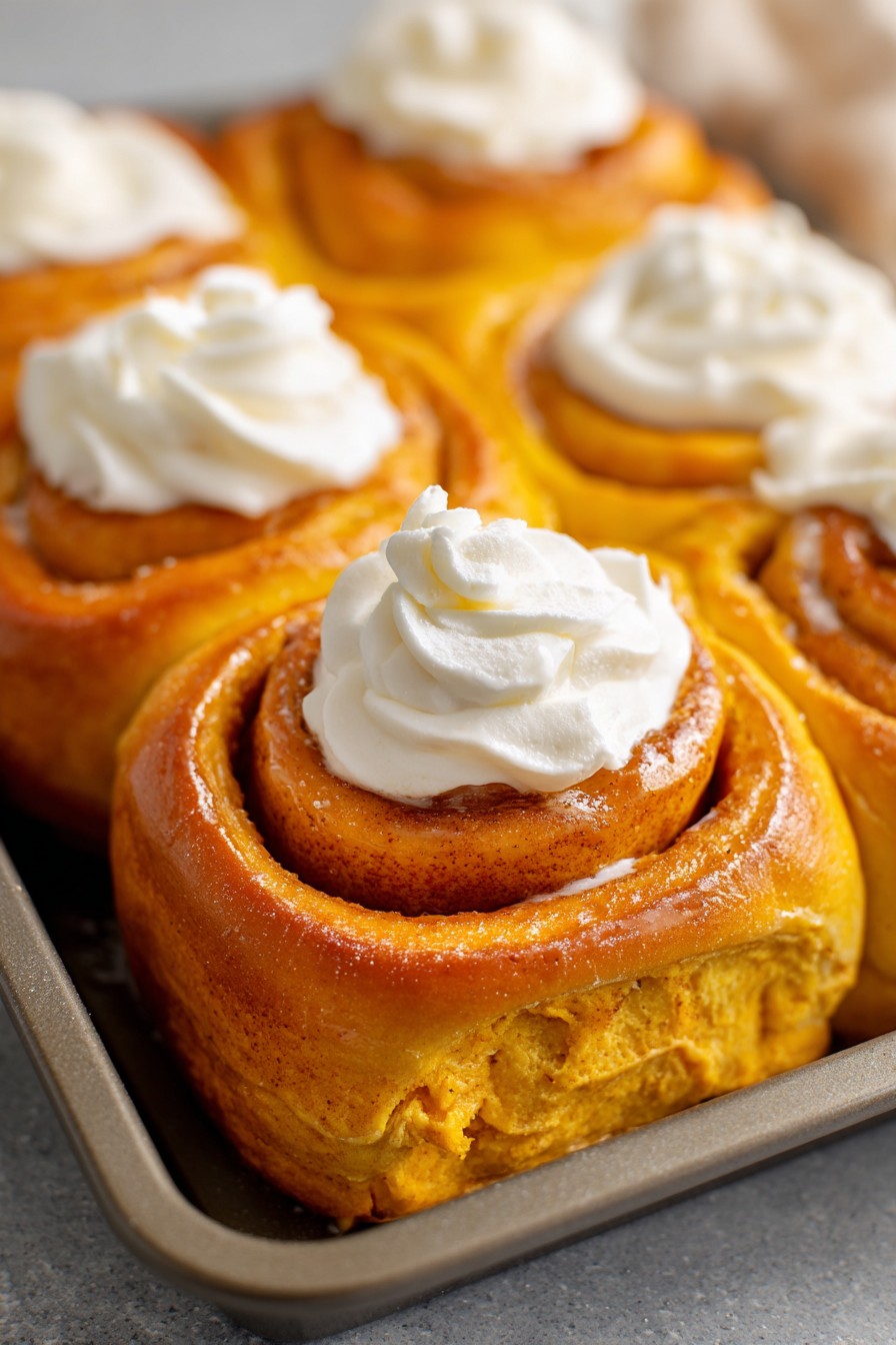 Easy Pumpkin Rolls