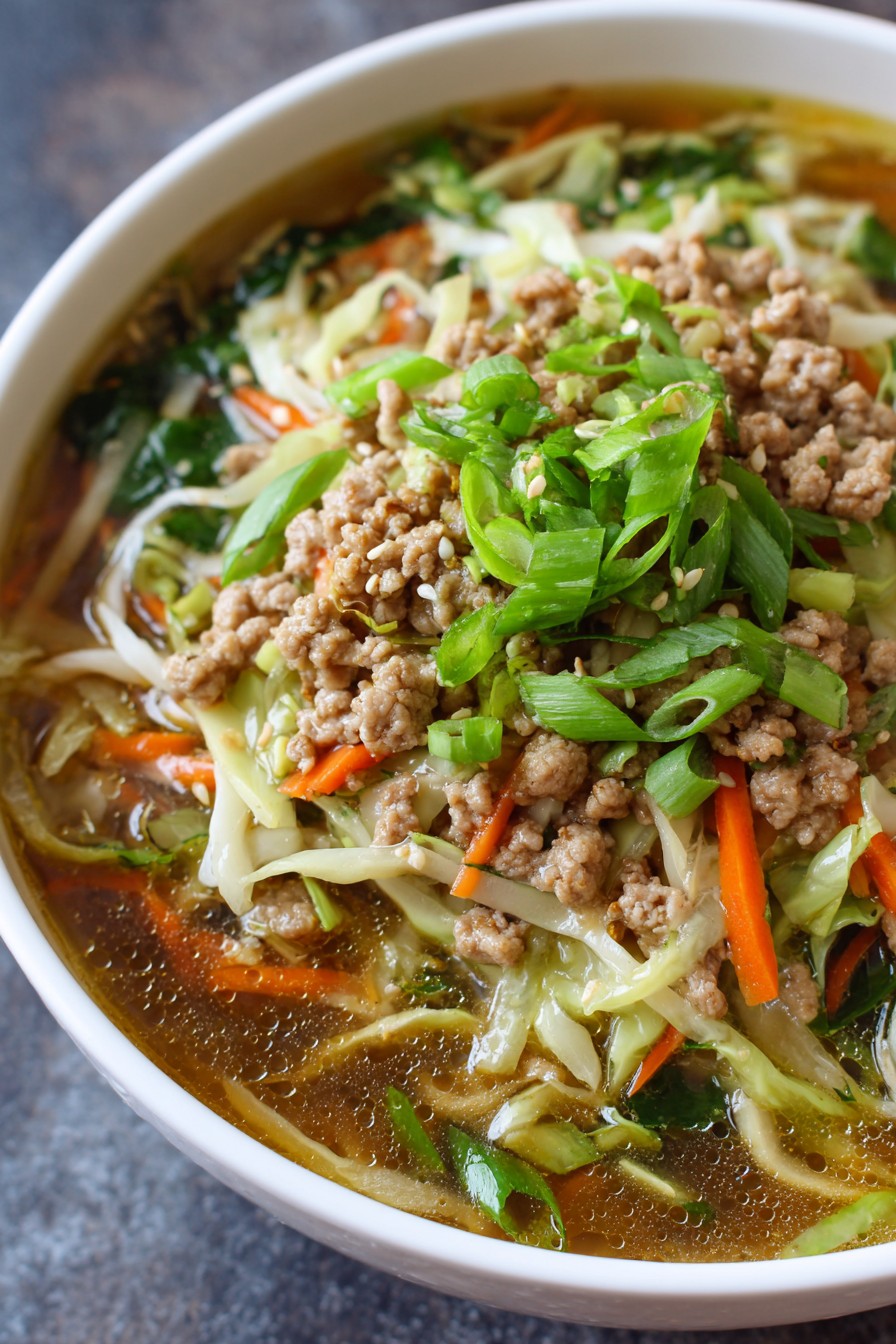 Egg Roll Soup Recipe