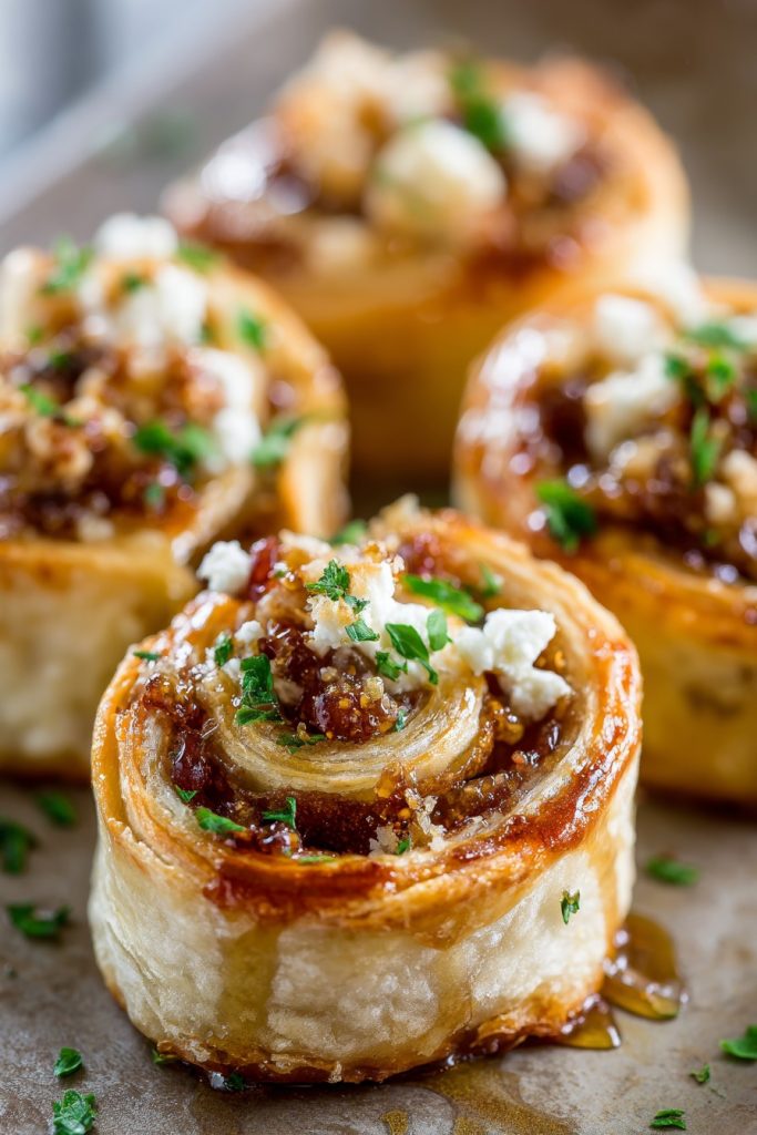 Fig Goat Cheese Pinwheels: A Sweet and Savory Delight