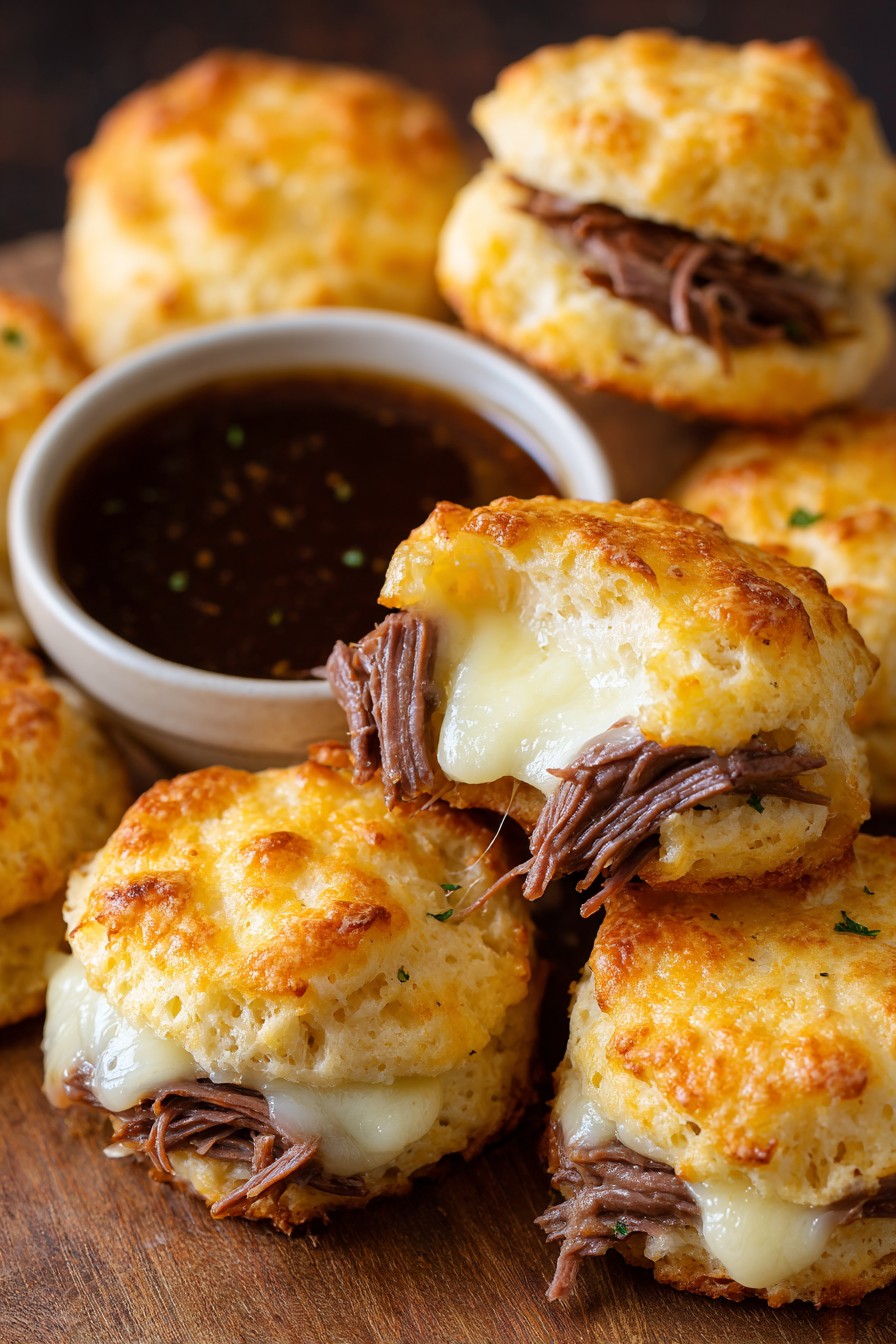 French Dip Biscuits Recipe