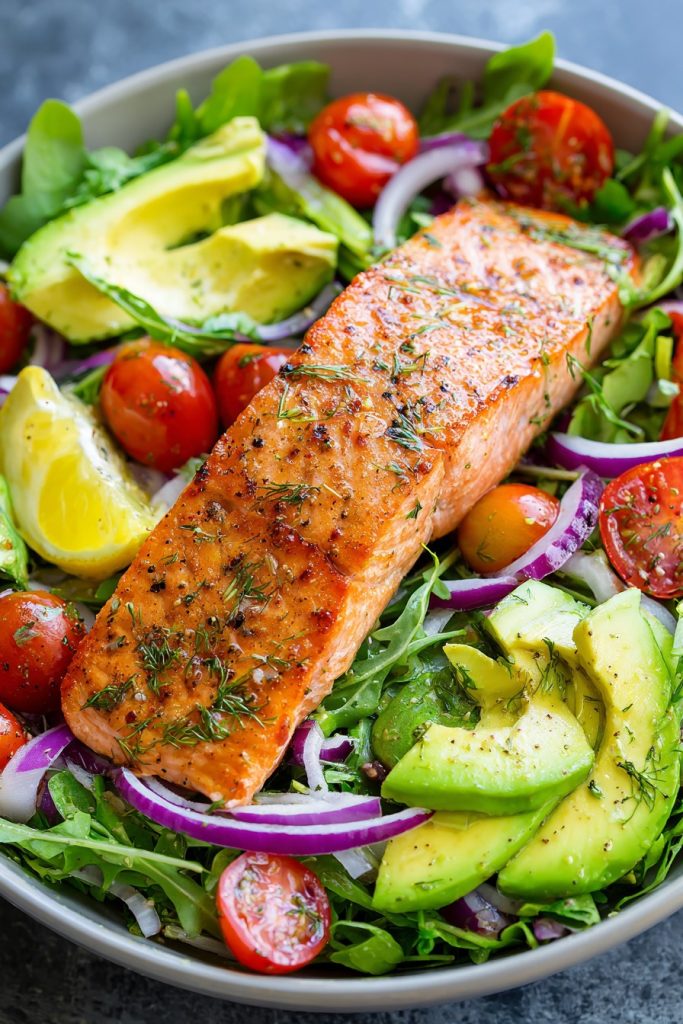 Fresh Healthy Salmon Salad: A Summer Delight