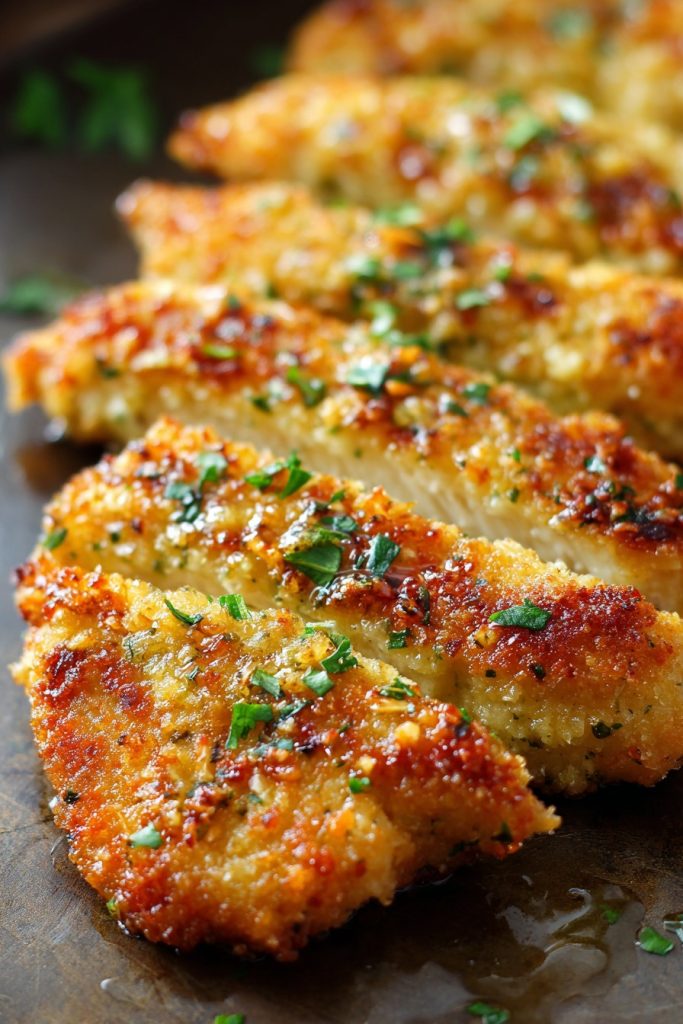Garlic Parmesan Chicken: A Crispy, Cheesy Delight