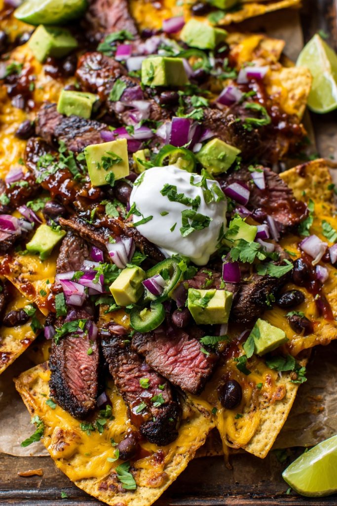 Grilled Chipotle Steak Nachos: A Fiery Fiesta on a Plate