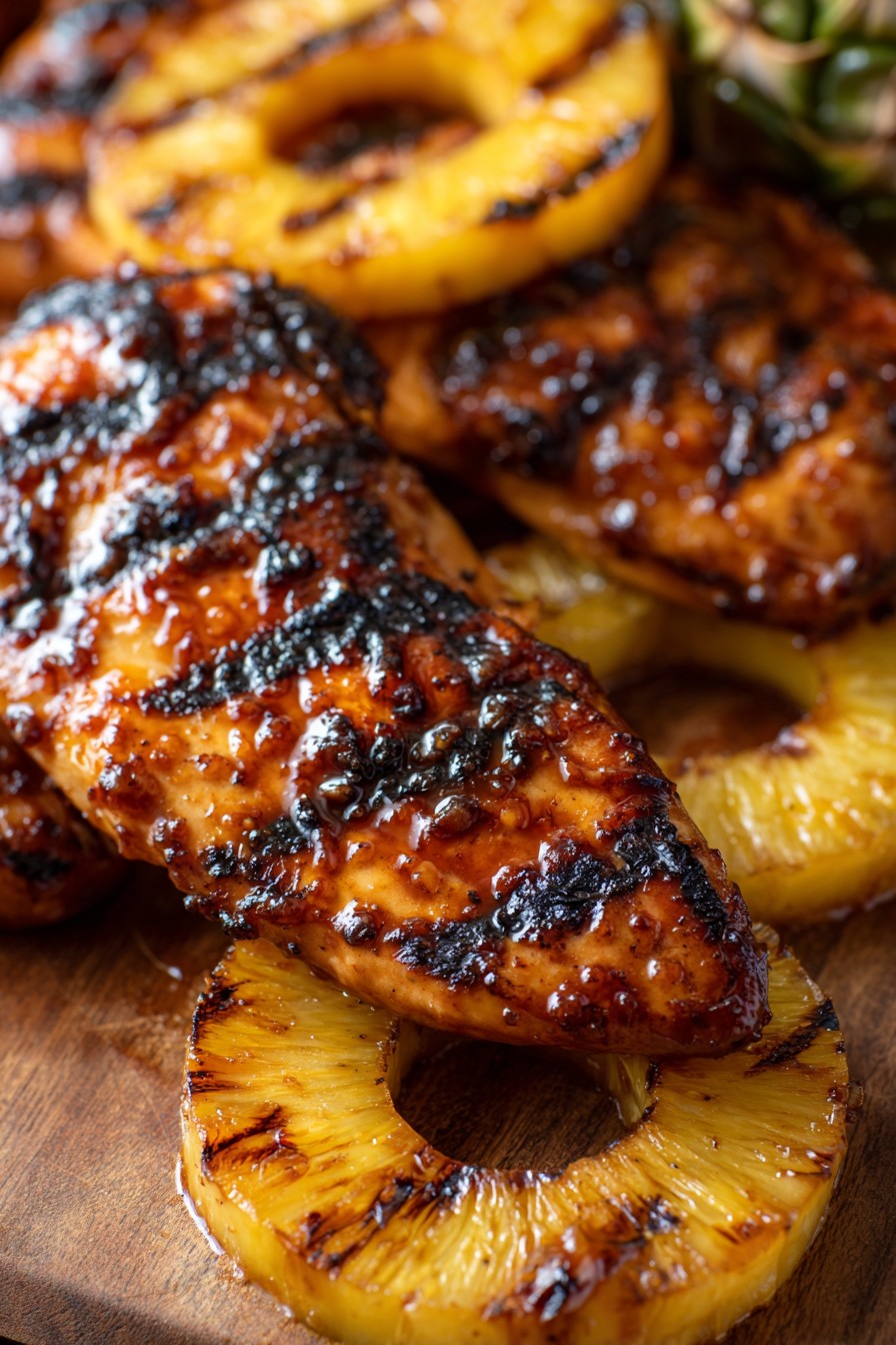Hawaiian Grilled Teriyaki Chicken