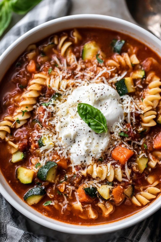 Healthy Vegetarian Lasagna Soup: A Cozy Twist on a Classic