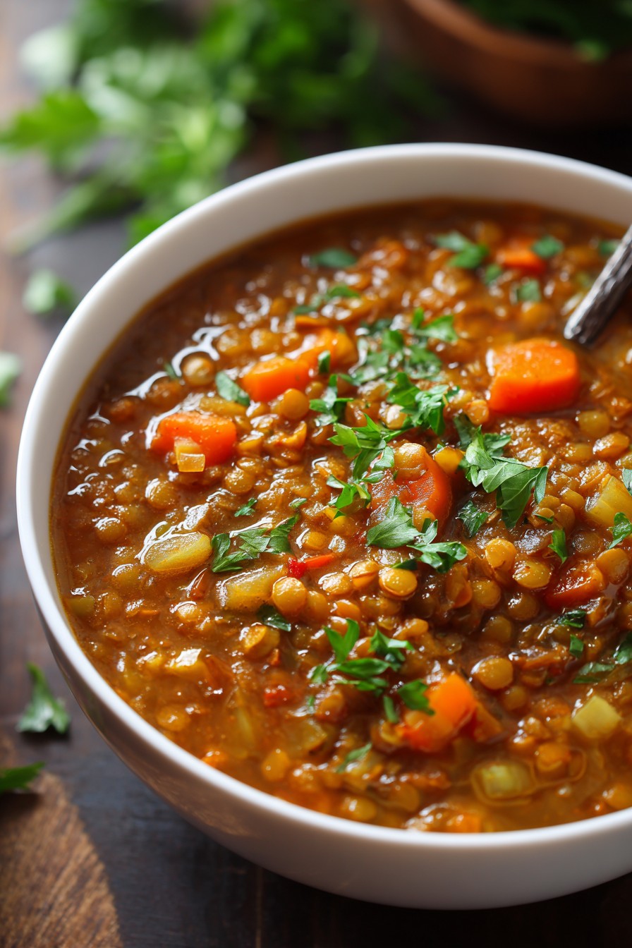 Hearty Lentil Soup Recipe