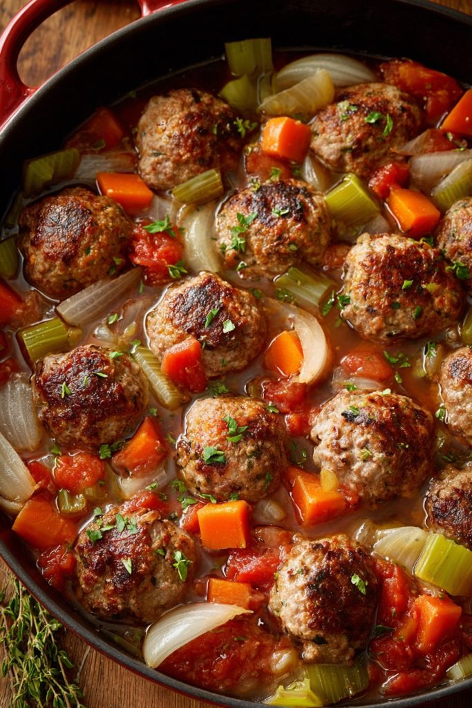 Hearty Meatball Stew Recipe: A Comforting Bowl of Goodness