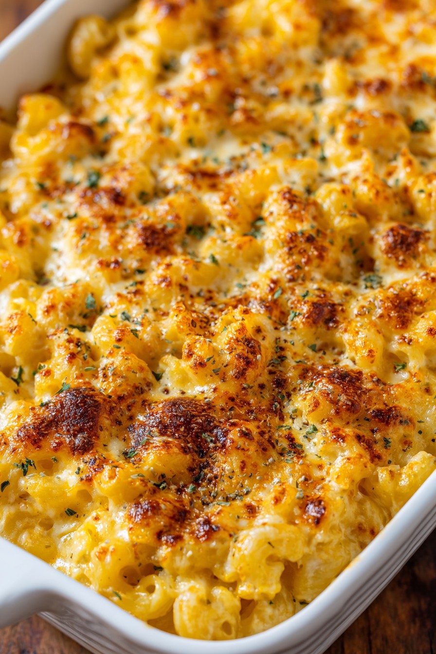 Homemade Mac And Cheese Casserole