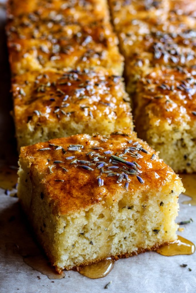 Honey Lavender Sheet Cake: A Sweet Slice of Summer