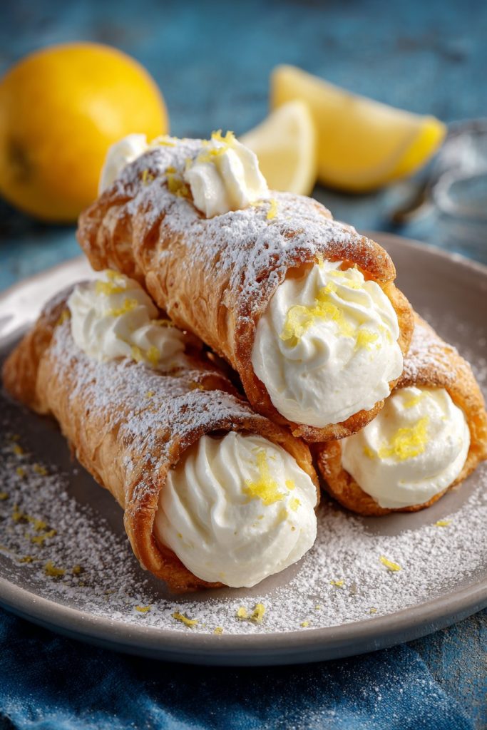 Italian Cream Filled Cannoncini: A Delightful Pastry Adventure