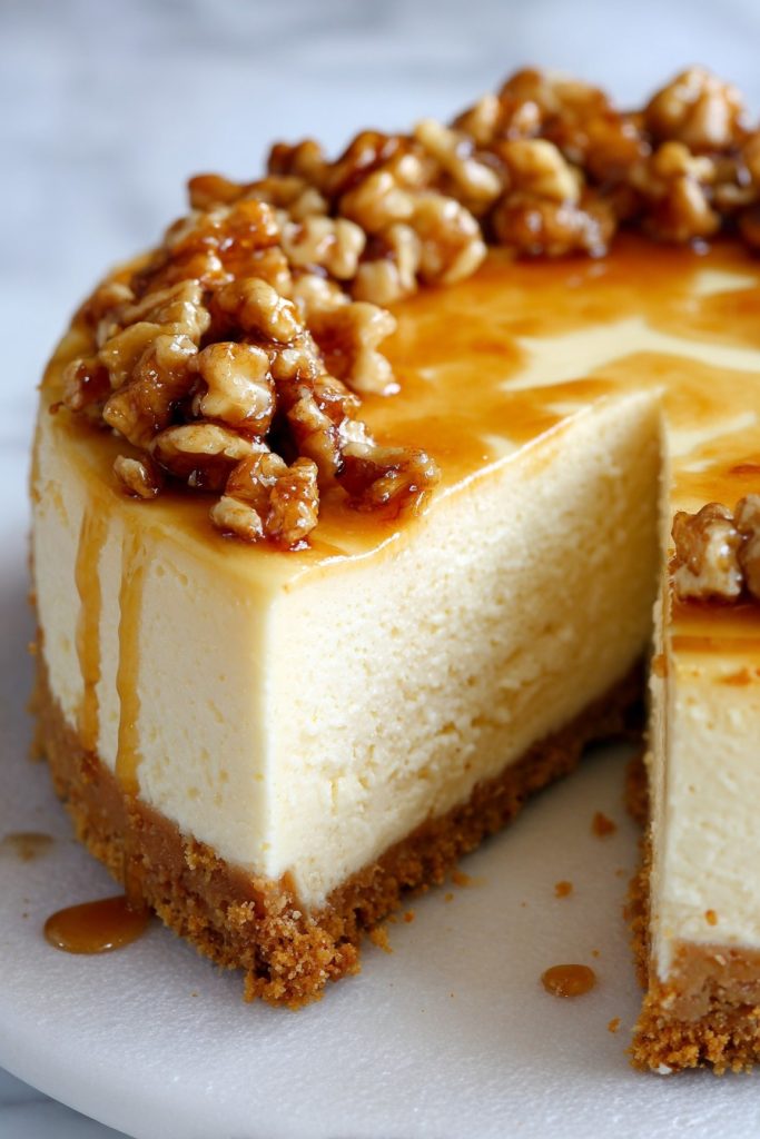 Maple Walnut Cheesecake: A Sweet Symphony of Flavors
