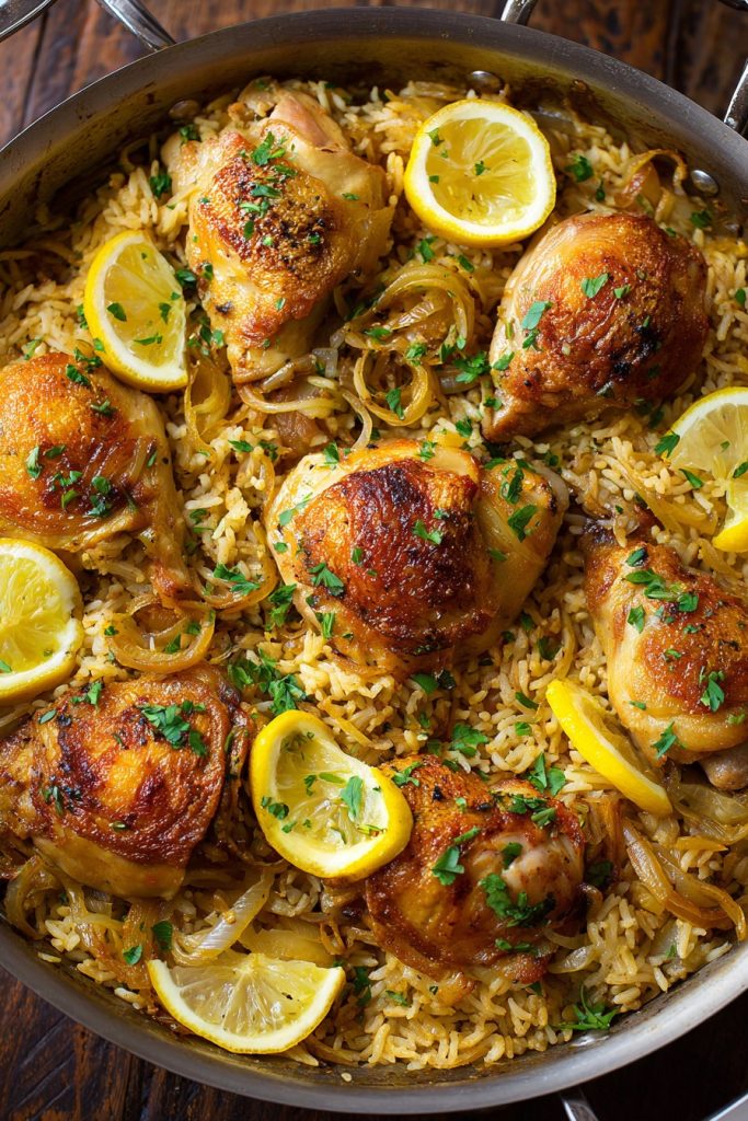 Mediterranean Chicken and Rice: A Flavorful One-Pot Wonder