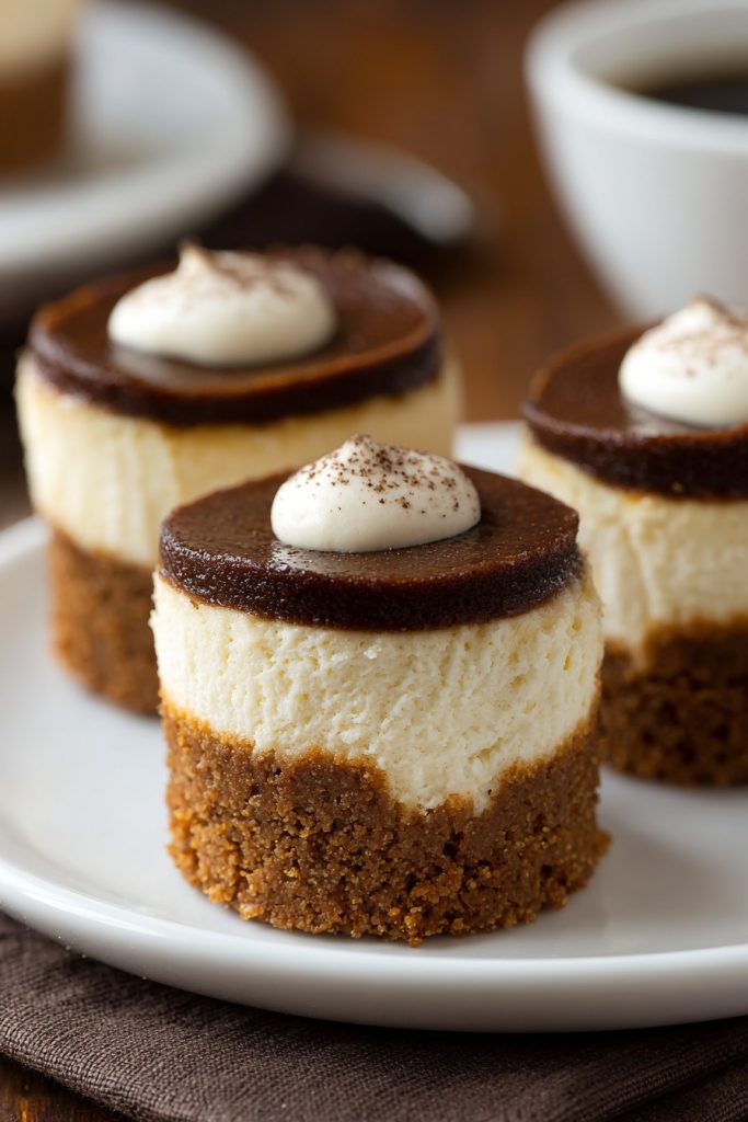 Mini Coffee Cheesecakes: A Bite-Sized Delight